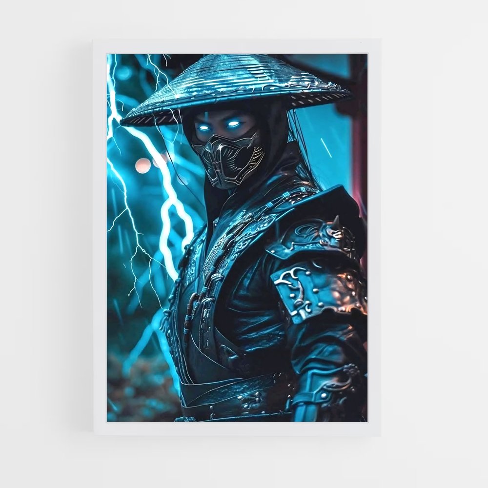 Poster Raiden L'univers – affiche Mortal kombat (vue 3)